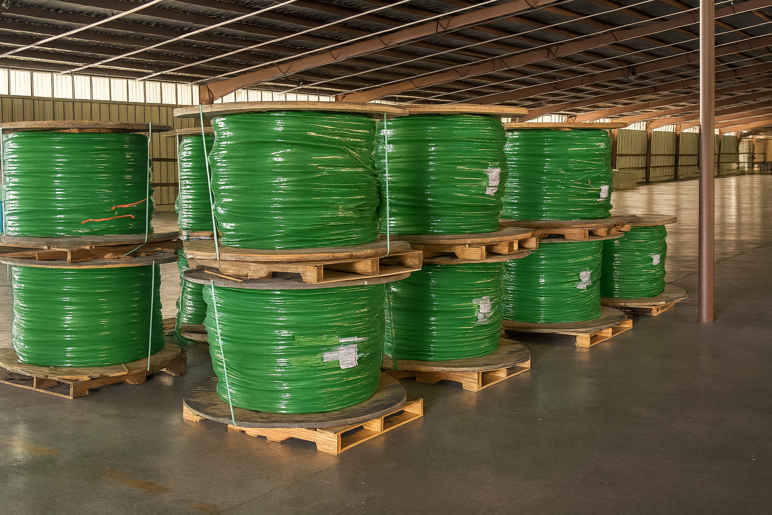 Modern warehouse interior